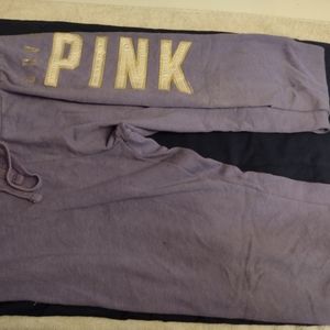 Pink sweats
